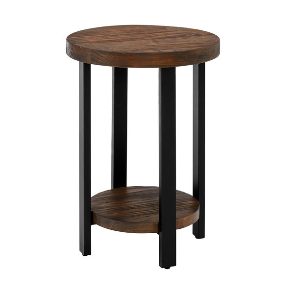 Alaterre Furniture Pomona 20" Round End Table AMBA1520